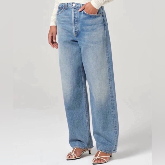 Agolde Denim - Agolde Henson Baggy Taper Jeans in Replica